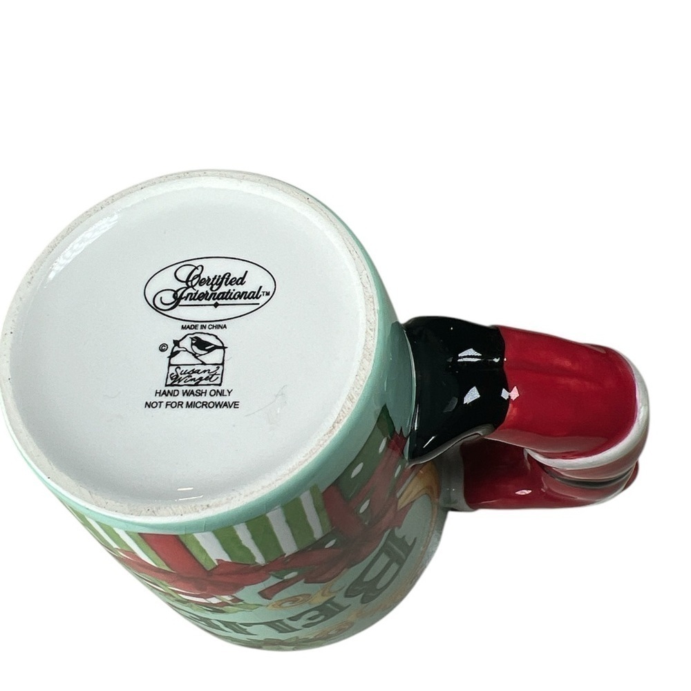 Certified International Suzanne Winget hot chocolate coffee mug - Picture 4 of 6
